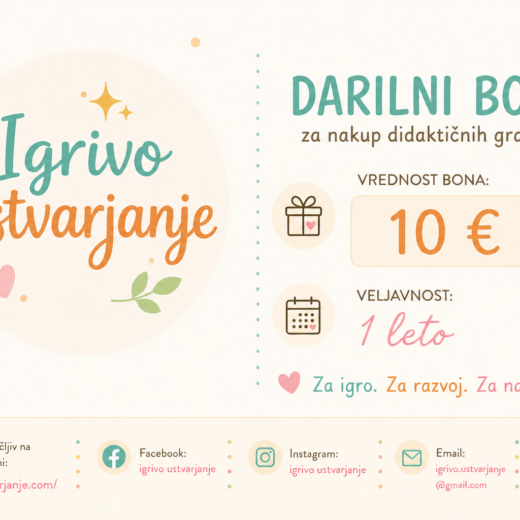 Darilni bon 10 EUR