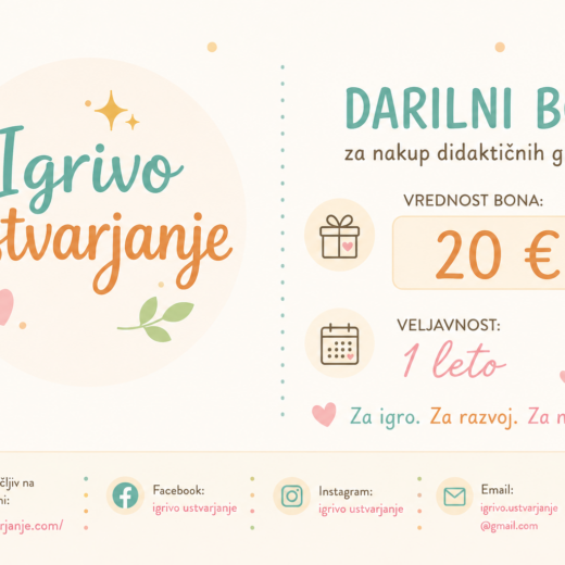 Darilni bon 20 EUR
