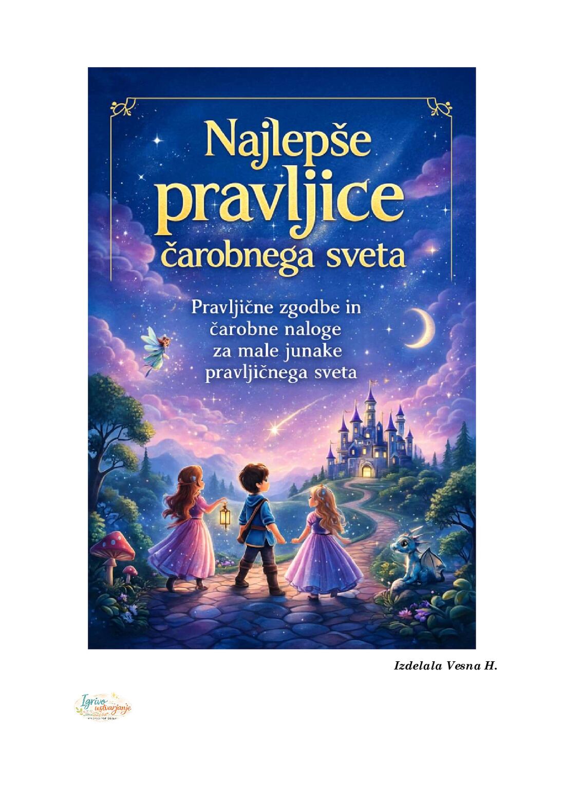 Najlepše pravljice čarobnega sveta – Pravljične naloge za male junake