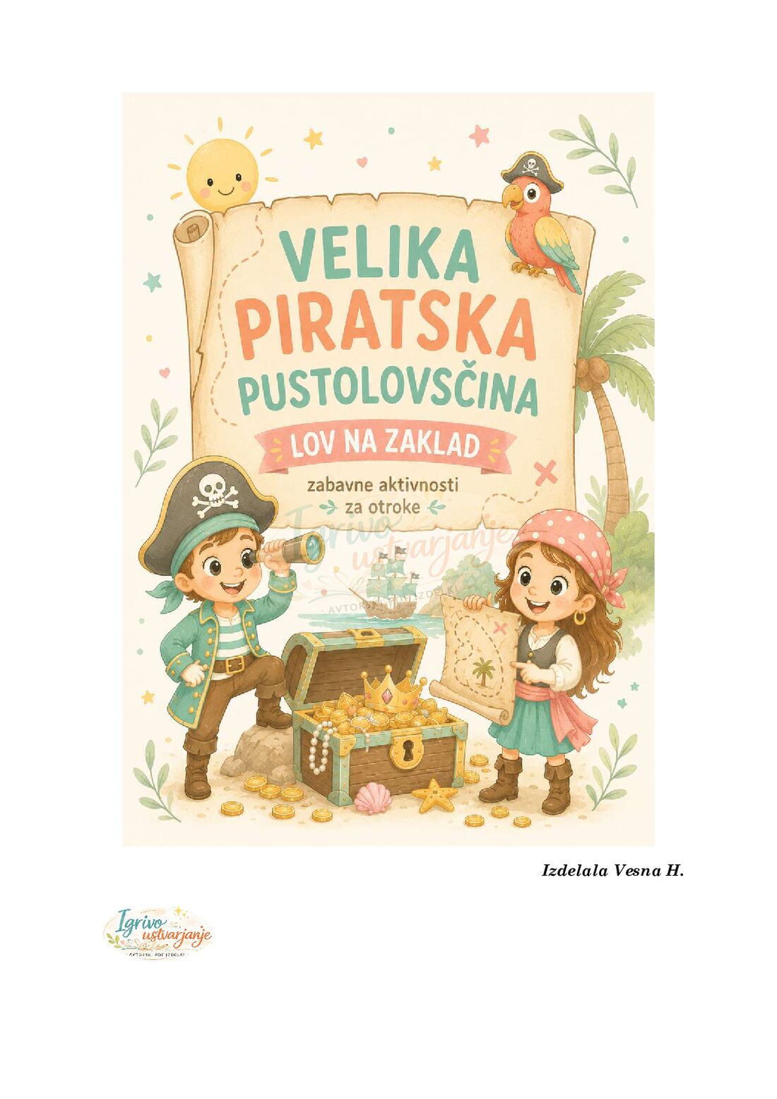 Velika Piratska pustolovščina - Piratski lov na zaklad - slika 2