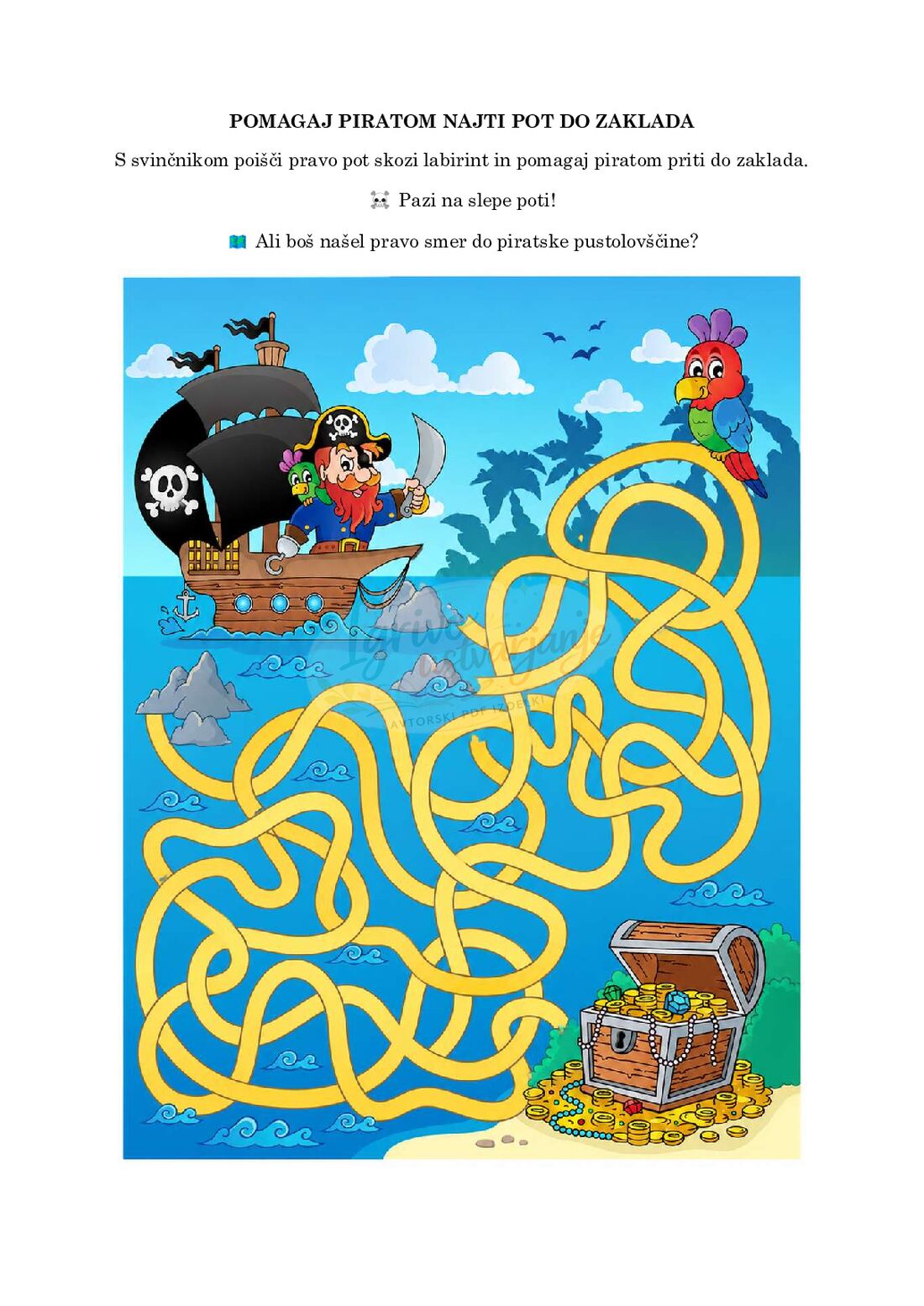 Velika Piratska pustolovščina - Piratski lov na zaklad - slika 4
