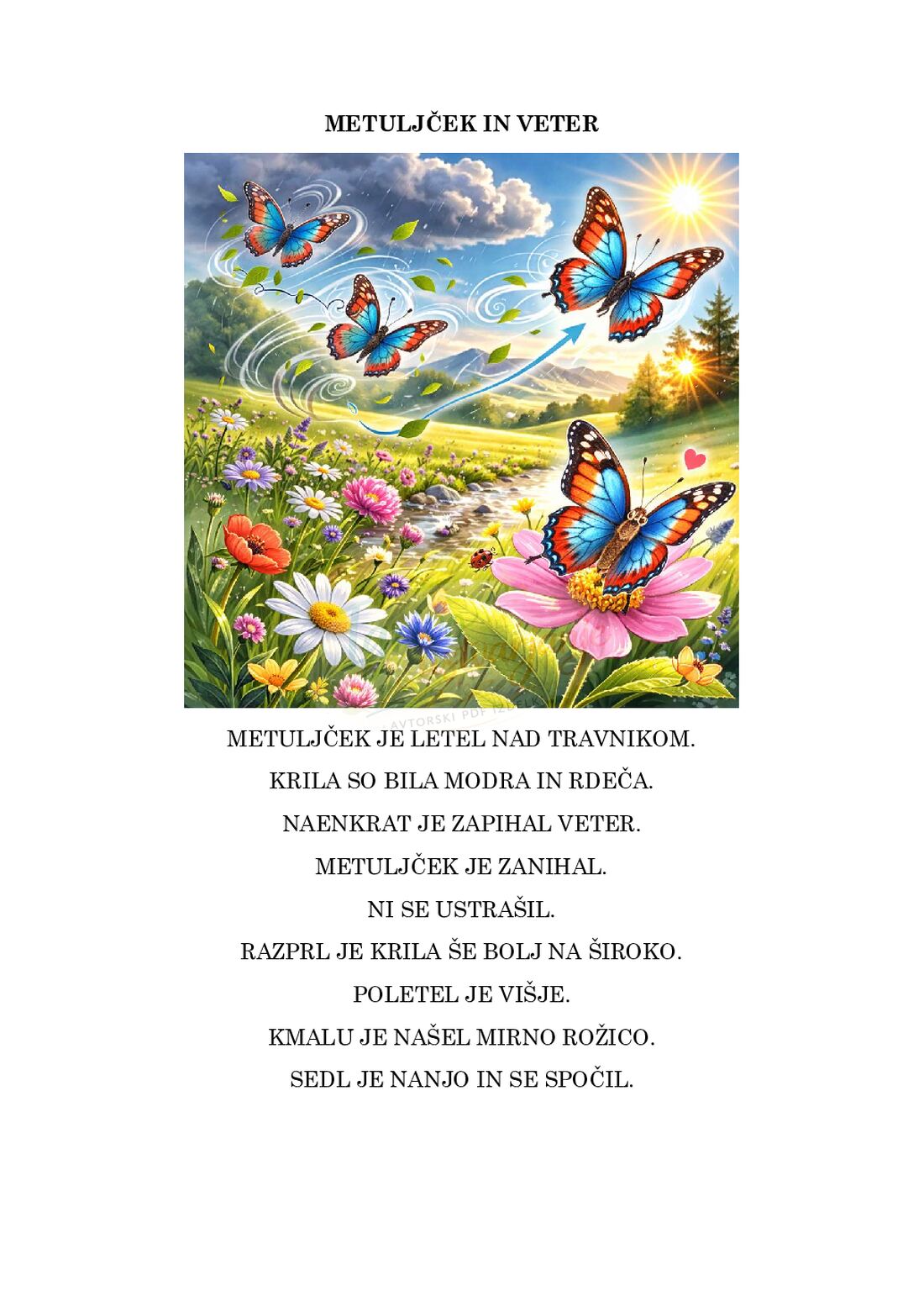 Pomladna zbirka za prve korake v branju - slika 5