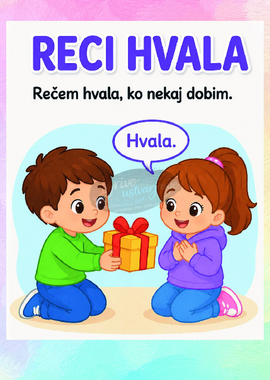 Socialne veščine za otroke- lepo vedenje skozi igro - slika 4