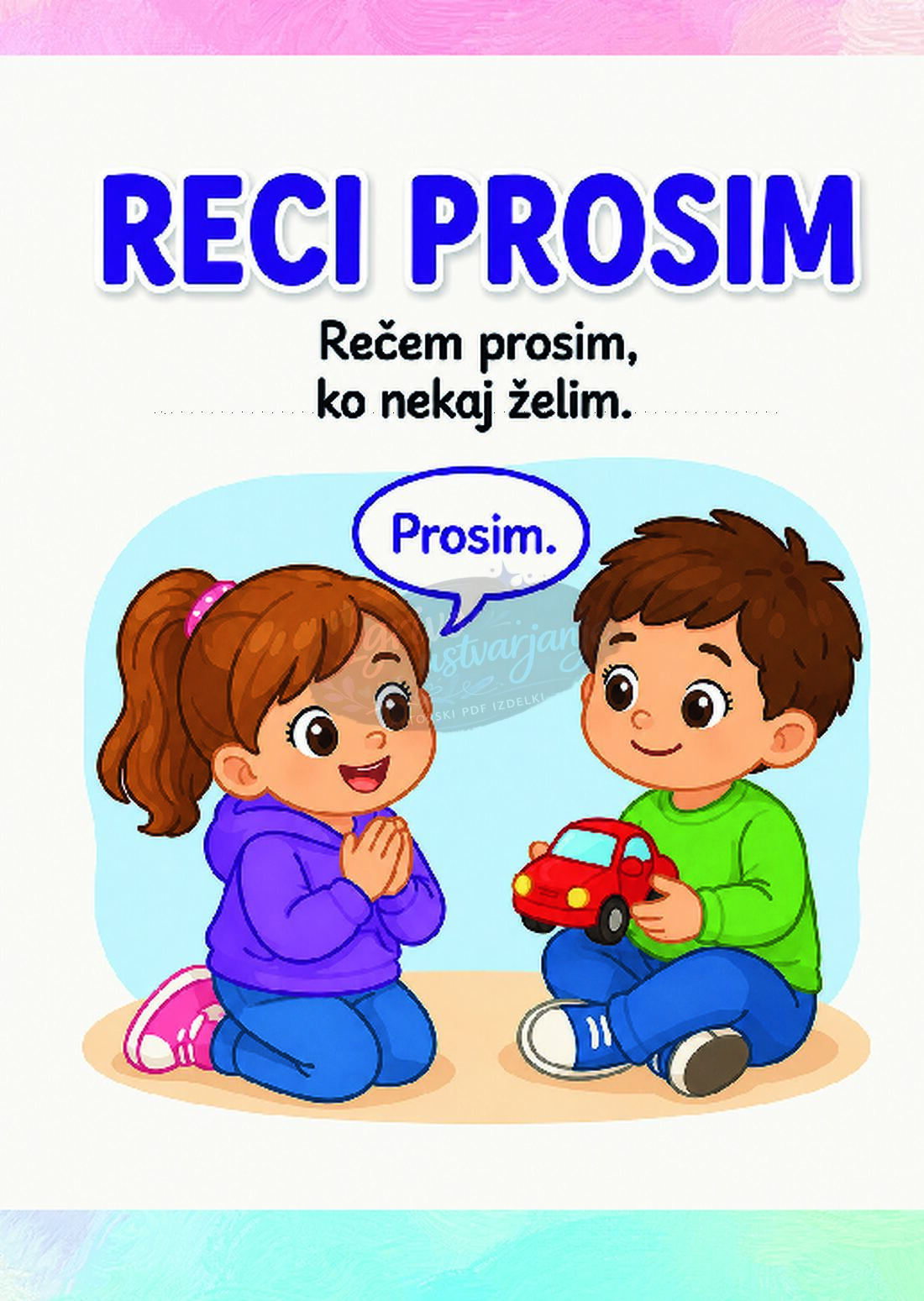 Socialne veščine za otroke- lepo vedenje skozi igro - slika 5