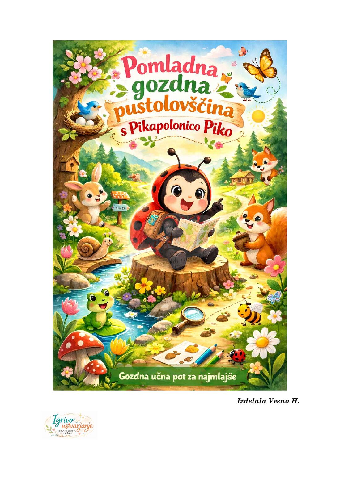 Gozdna pustolovščina s pikapolonico Piko - slika 2