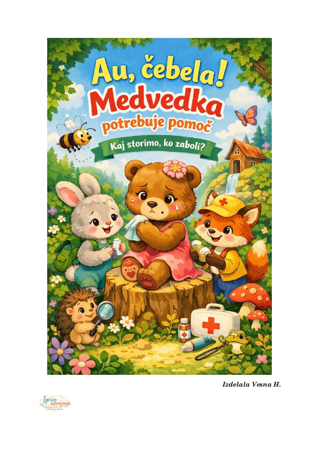 AU, čebela- medvedka potrebuje pomoč