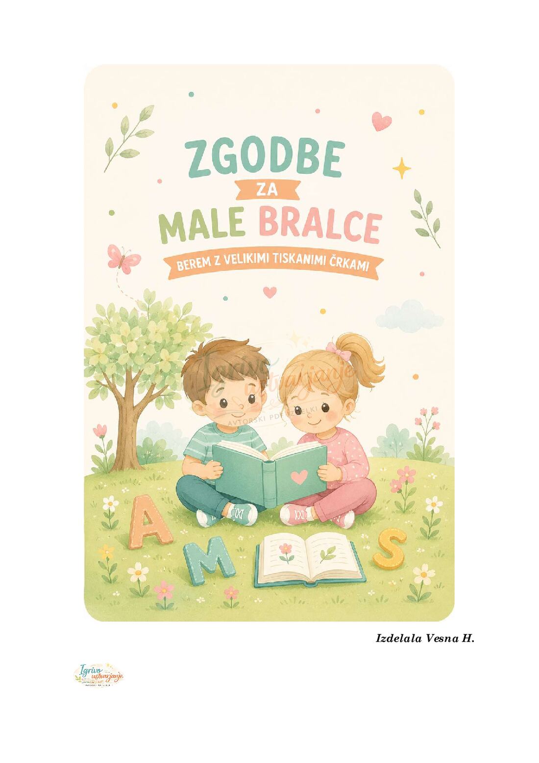 Zgodbe za male bralce – Berem z velikimi tiskanimi črkami - slika 2