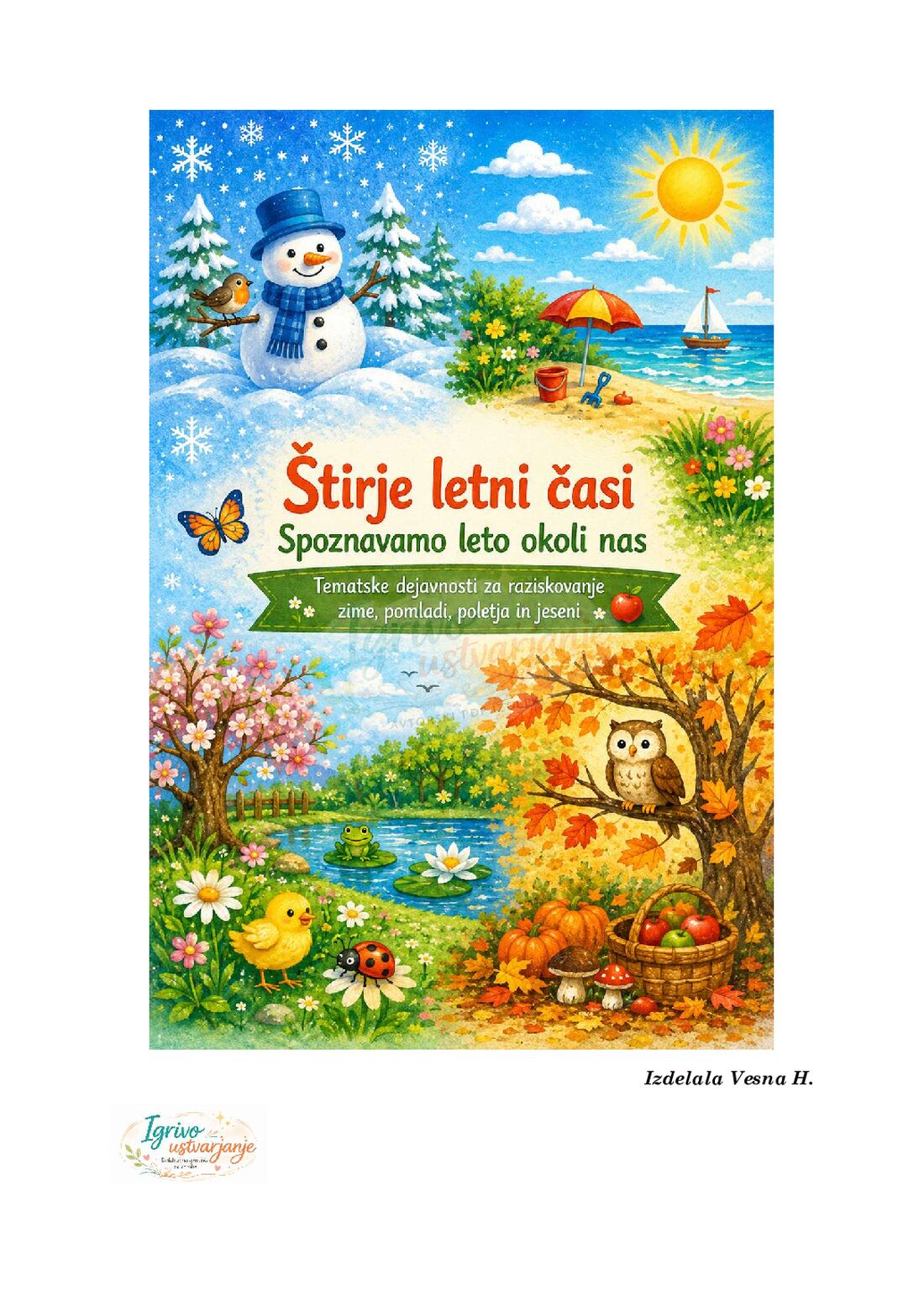 Spoznavamo leto okoli nas – Štirje letni časi - slika 2
