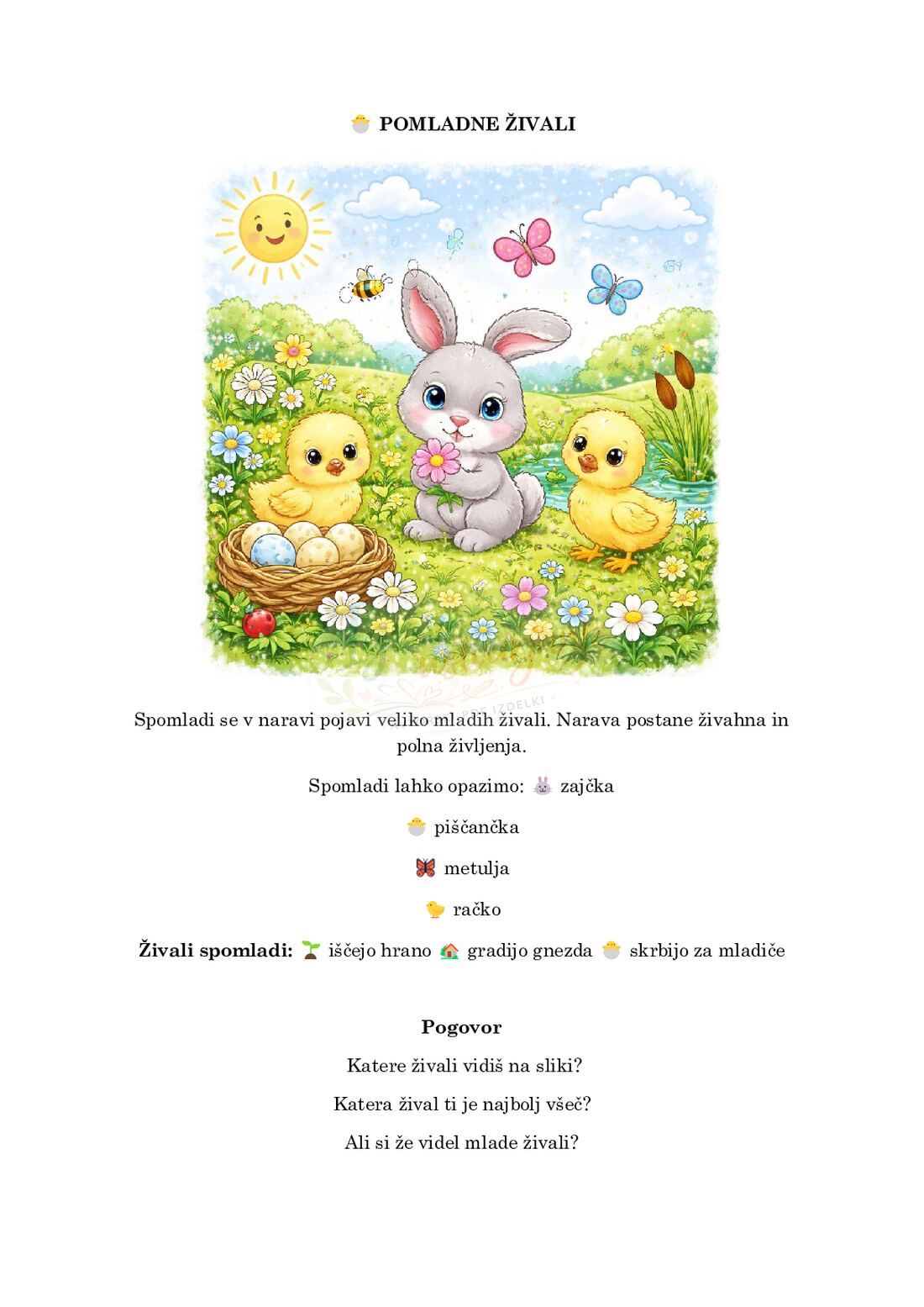 Spoznavamo leto okoli nas – Štirje letni časi - slika 5
