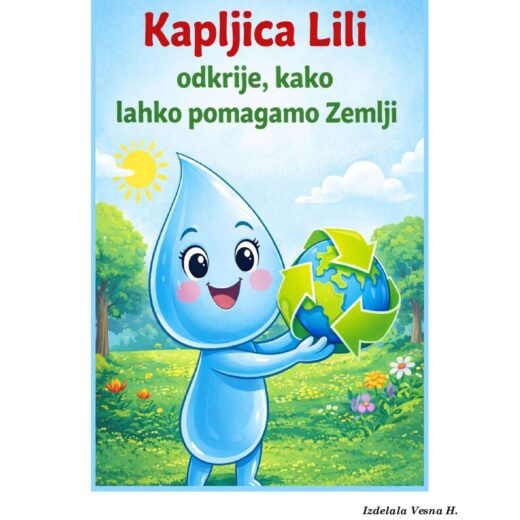 Kapljica Lili odkrije, kako lahko pomagamo Zemlji
