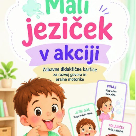 Mali jeziček v akciji