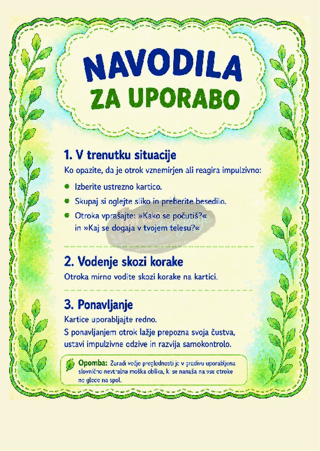 Izberem pravo vedenje - slika 3