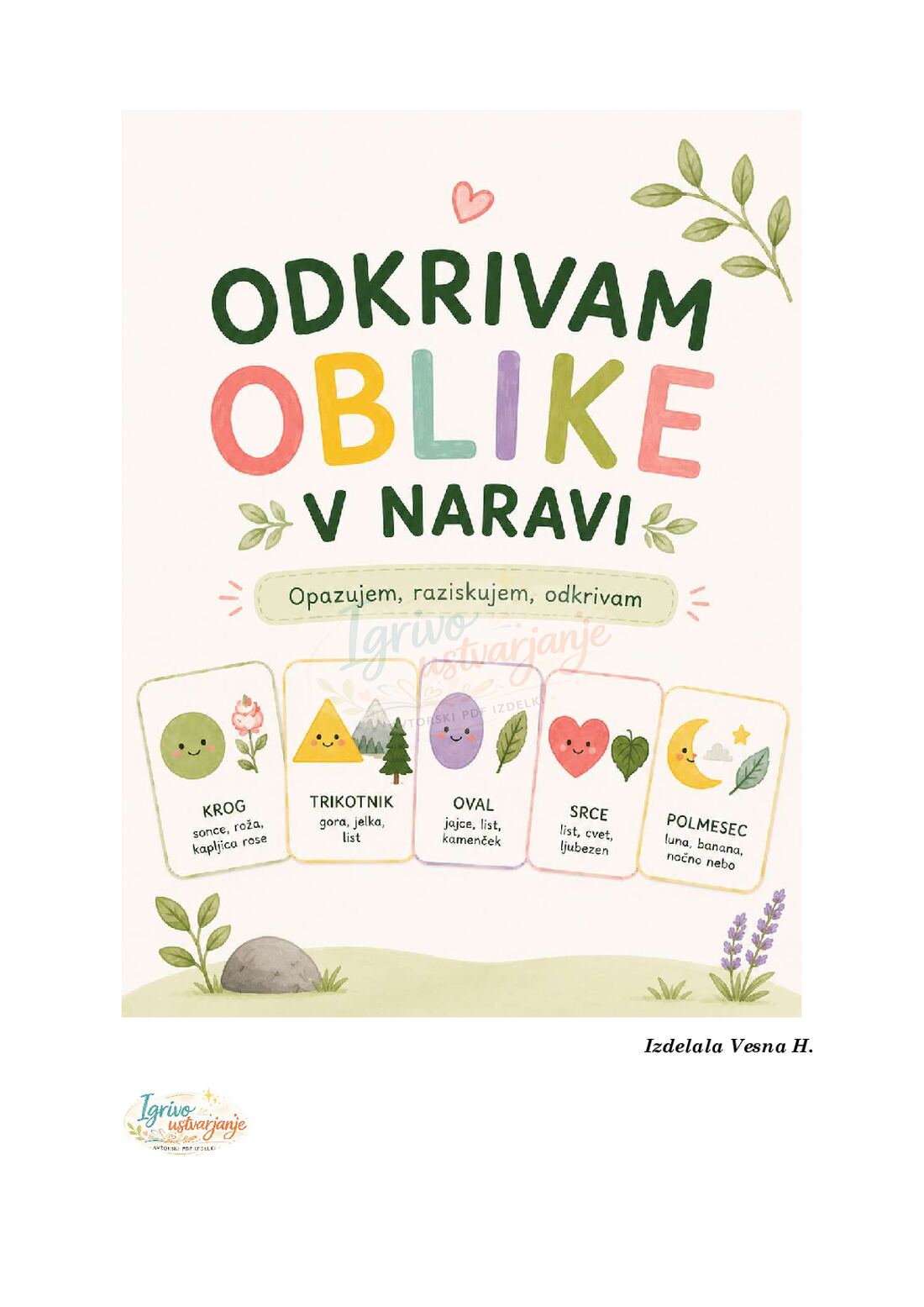 Odkrivam oblike v naravi - slika 2
