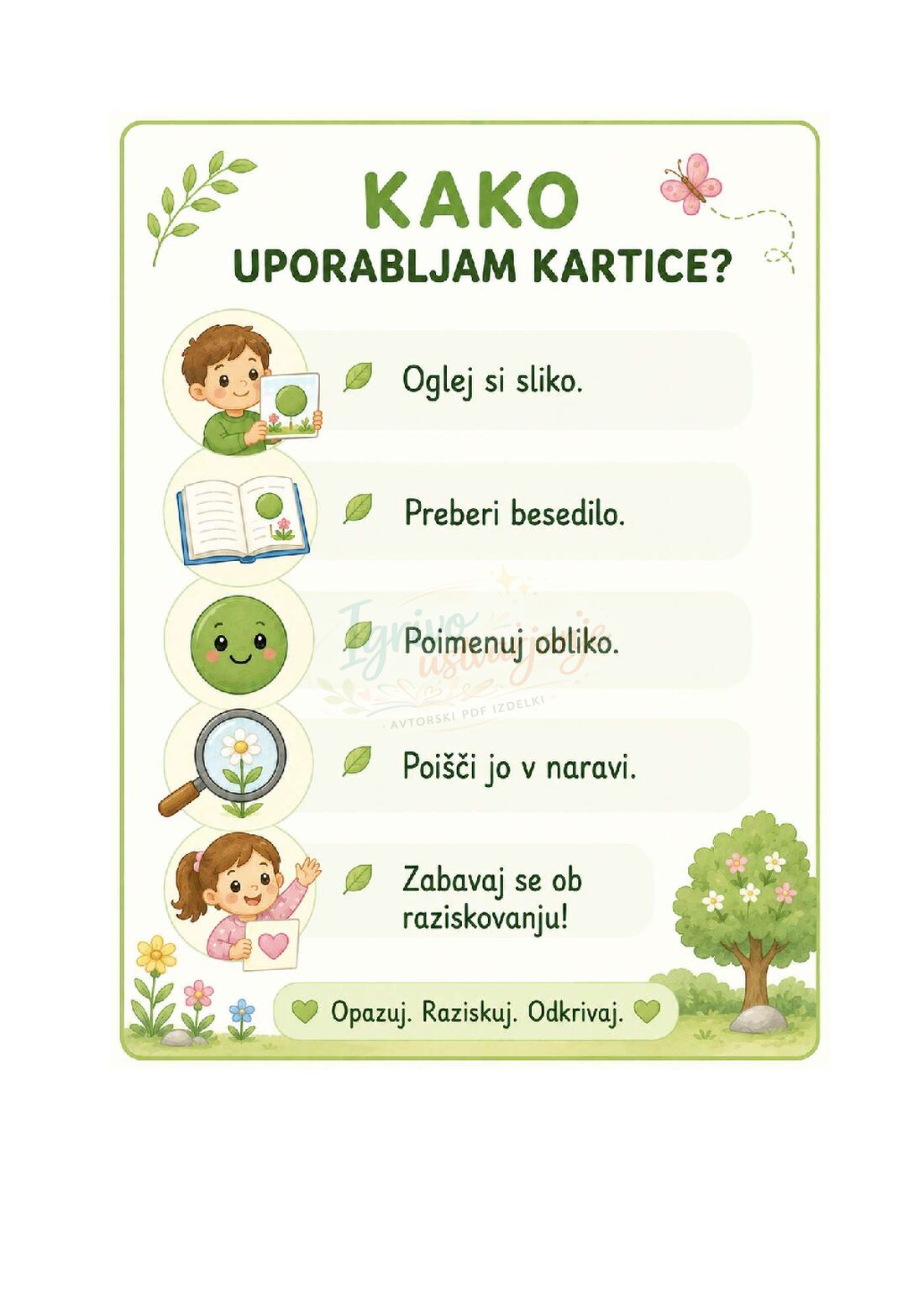 Odkrivam oblike v naravi - slika 3